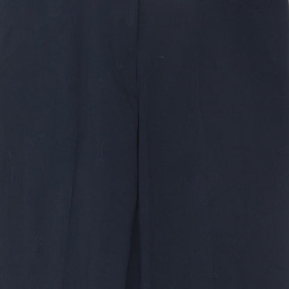 Womens UK Size 14 Special Collection Regular Fit Dress Pants Blue Trousers