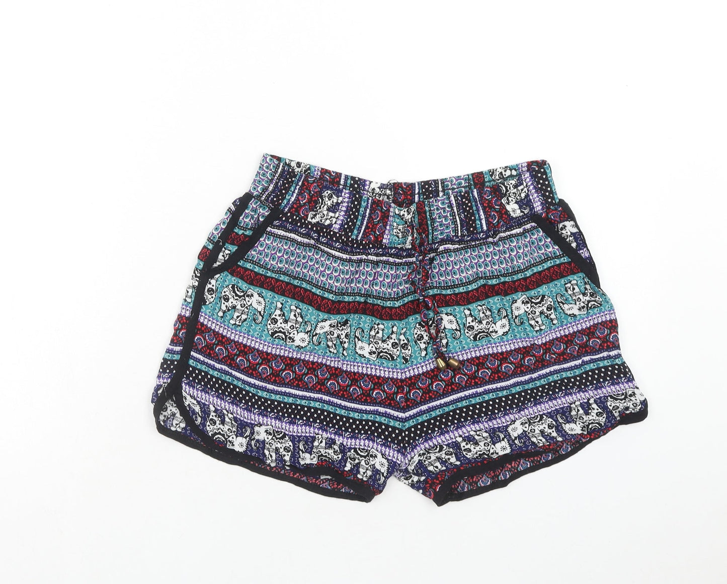 Womens UK Size M Preworn Regular Fit Hot Pants Shorts