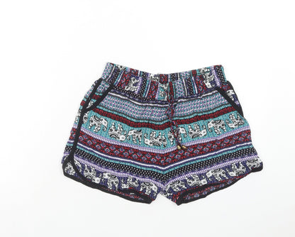 Womens UK Size M Preworn Regular Fit Hot Pants Shorts