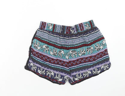 Womens UK Size M Preworn Regular Fit Hot Pants Shorts