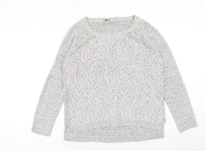 Womens UK Size 16 M&Co Purple Pullover Jumper