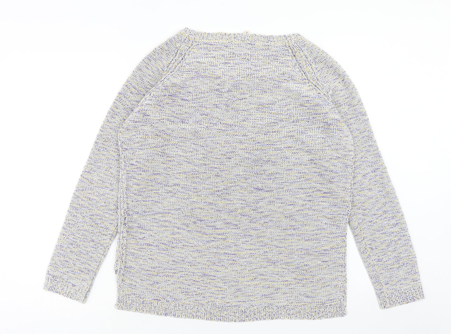 Womens UK Size 16 M&Co Purple Pullover Jumper