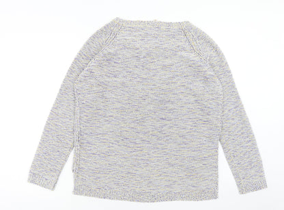 Womens UK Size 16 M&Co Purple Pullover Jumper