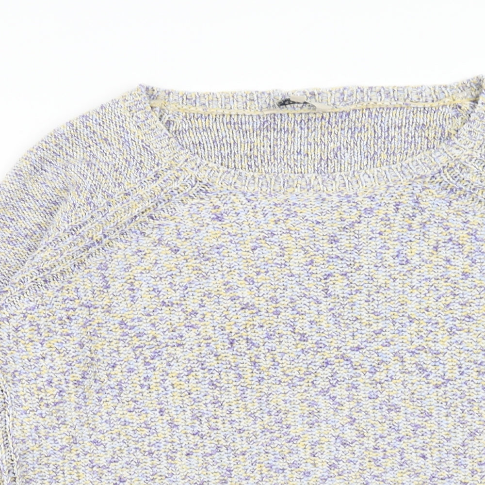 Womens UK Size 16 M&Co Purple Pullover Jumper