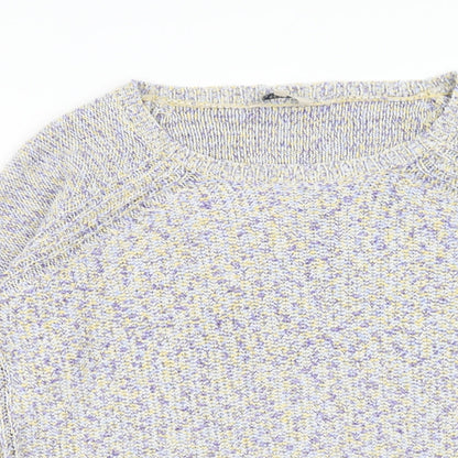 Womens UK Size 16 M&Co Purple Pullover Jumper