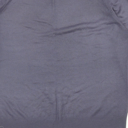 Womens UK Size 14 Marks and Spencer Blue Pullover Jumper
