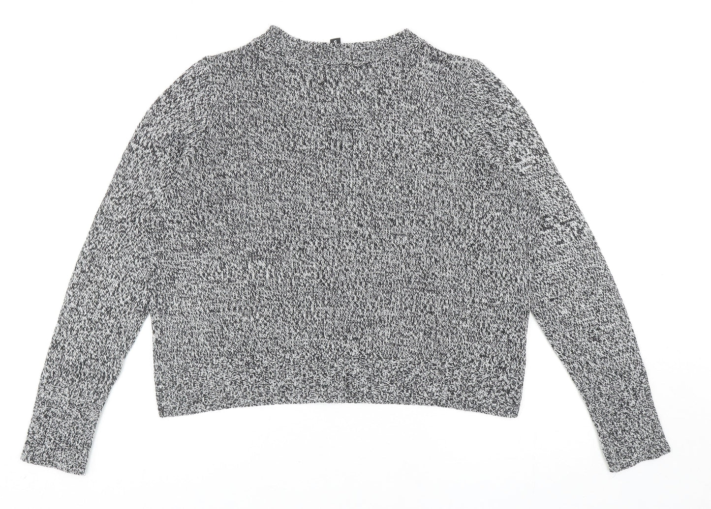 Womens UK Size S Divided by H&M Grey Pullover Jumper