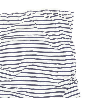 Womens UK Size 12 Dorothy Perkins Blue Basic Tank