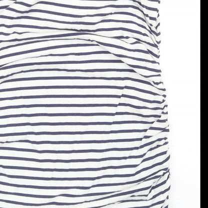 Womens UK Size 12 Dorothy Perkins Blue Basic Tank