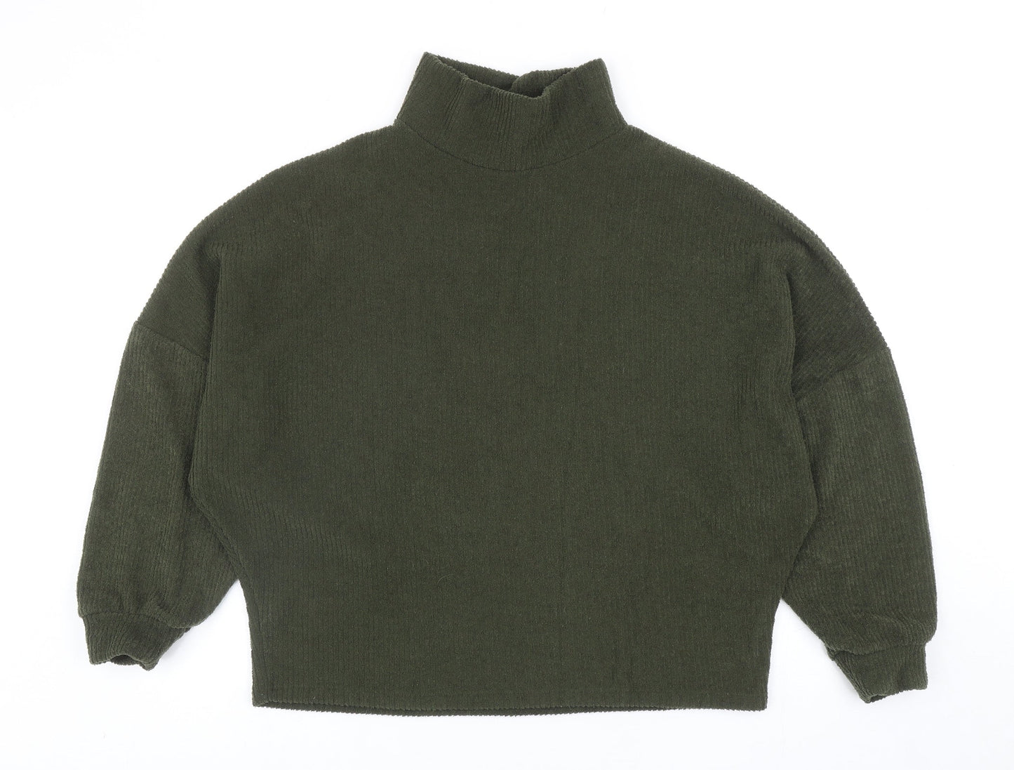 Womens UK Size XS River Island Green Pullover Jumper