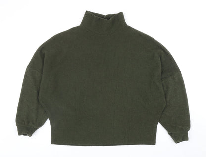 Womens UK Size XS River Island Green Pullover Jumper