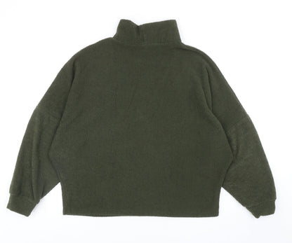 Womens UK Size XS River Island Green Pullover Jumper
