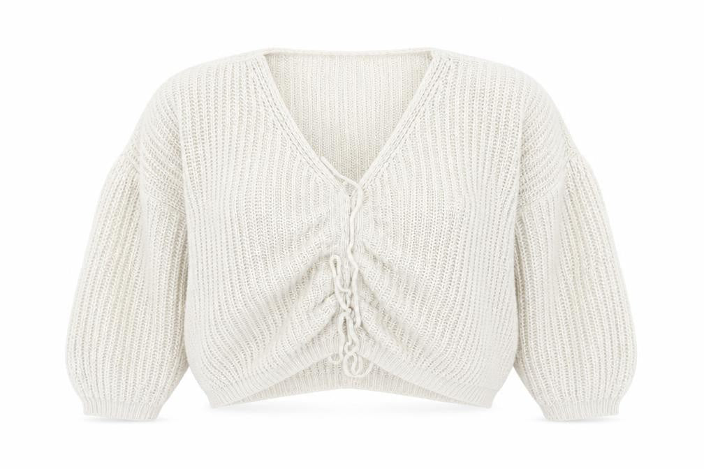Womens UK Size S Luisa Ricci Beige Pullover Jumper