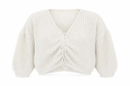Womens UK Size S Luisa Ricci Beige Pullover Jumper