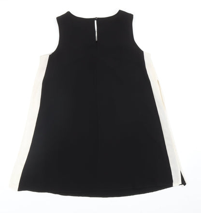 Womens UK Size M Love Black Basic Blouse