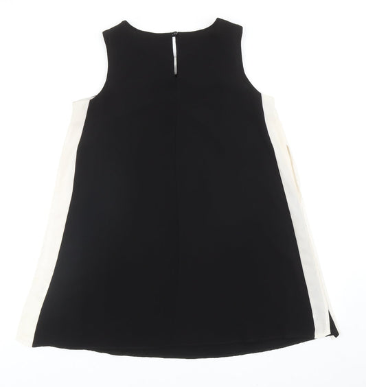 Womens UK Size M Love Black Basic Blouse