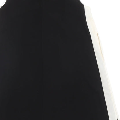 Womens UK Size M Love Black Basic Blouse