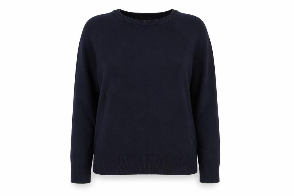 Womens UK Size 14 M&Co Blue Pullover Jumper