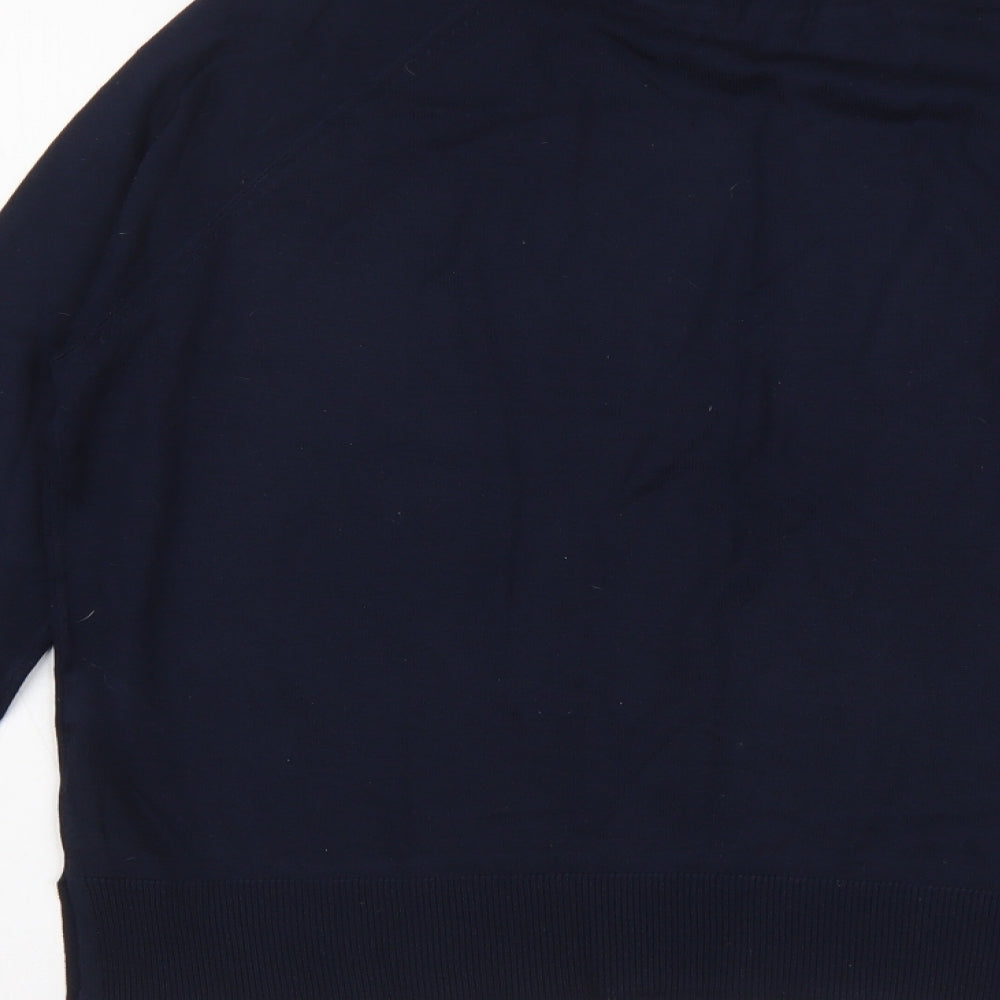 Womens UK Size 14 M&Co Blue Pullover Jumper