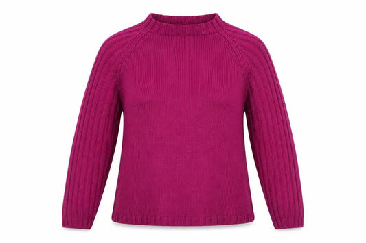 Womens UK Size M Nutshell Purple Pullover Jumper