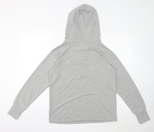 Womens UK Size S NEXT Grey Pullover Hoodie