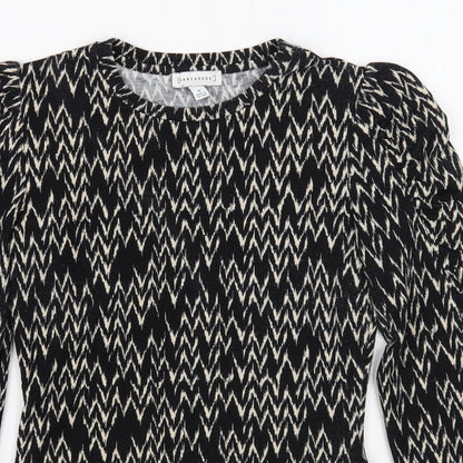 Womens UK Size 6 Warehouse Black Pullover Jumper