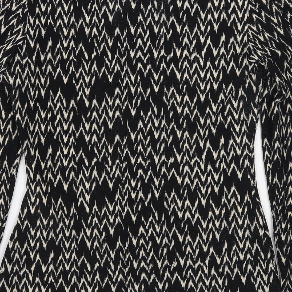 Womens UK Size 6 Warehouse Black Pullover Jumper