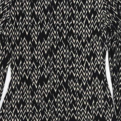 Womens UK Size 6 Warehouse Black Pullover Jumper