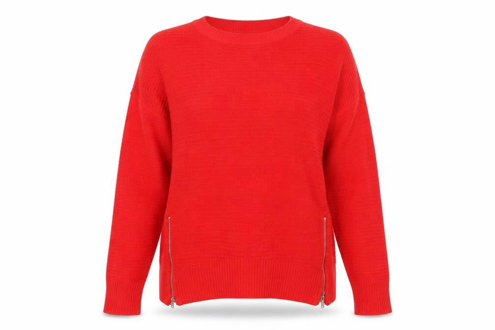 Womens UK Size 12 TU Red Pullover Jumper