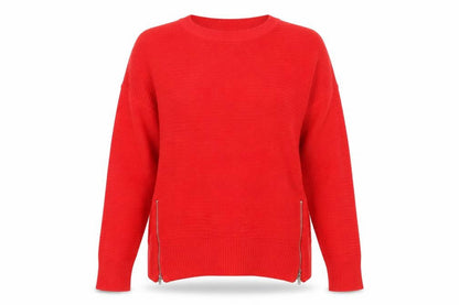 Womens UK Size 12 TU Red Pullover Jumper