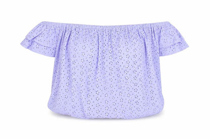 Womens UK Size 8 ASOS Blue Basic Blouse