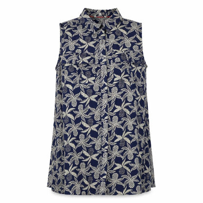 Womens UK Size 12 Dickins & Jones Blue Basic Blouse