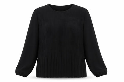 Womens UK Size One Size Blue Vanilla Black Basic Blouse
