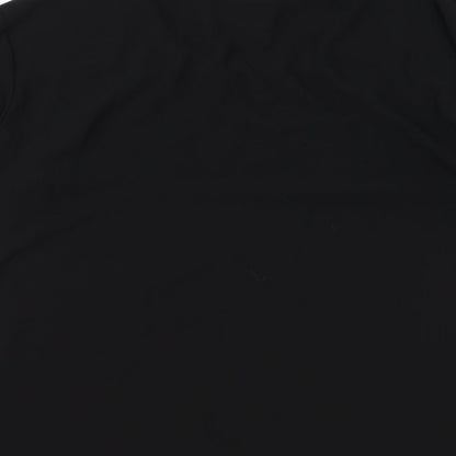 Womens UK Size One Size Blue Vanilla Black Basic Blouse