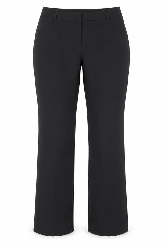 Womens UK Size 10 Dorothy Perkins Regular Fit Dress Pants Black Trousers