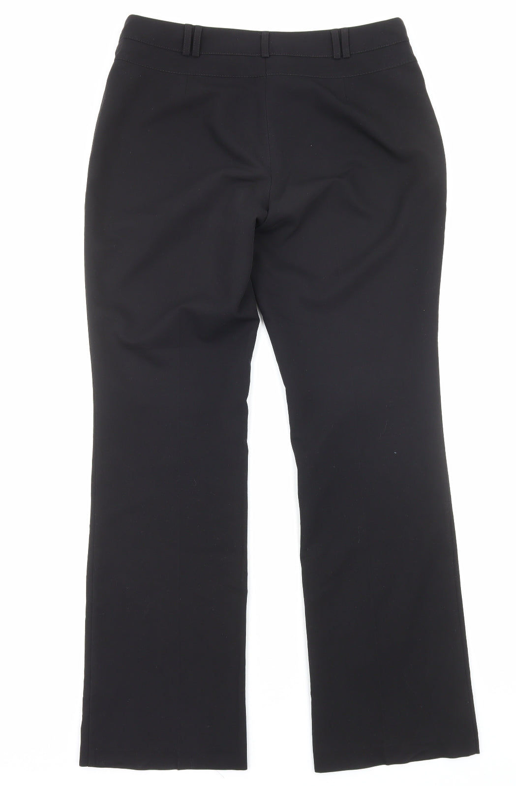 Womens UK Size 10 Dorothy Perkins Regular Fit Dress Pants Black Trousers