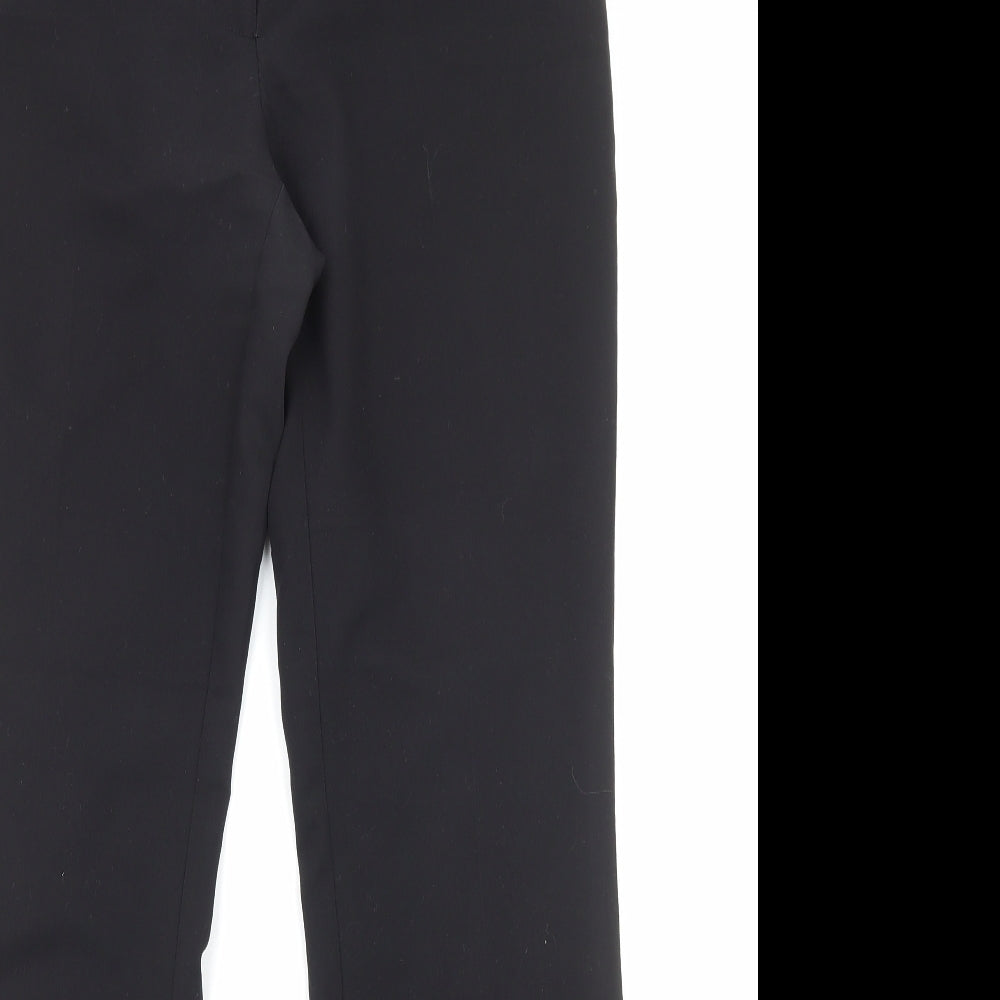 Womens UK Size 10 Dorothy Perkins Regular Fit Dress Pants Black Trousers