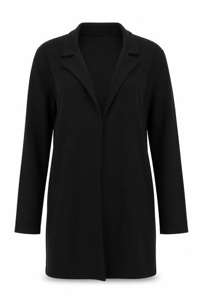 Womens UK Size 8 PRETTYLITTLETHING Black Jacket