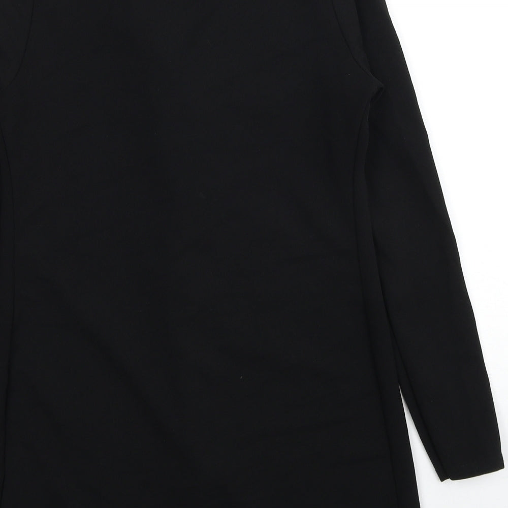 Womens UK Size 8 PRETTYLITTLETHING Black Jacket