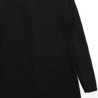 Womens UK Size 8 PRETTYLITTLETHING Black Jacket