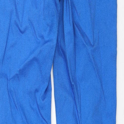 TU Womens Blue Cotton Skinny Jeans Size 8 Regular Zip