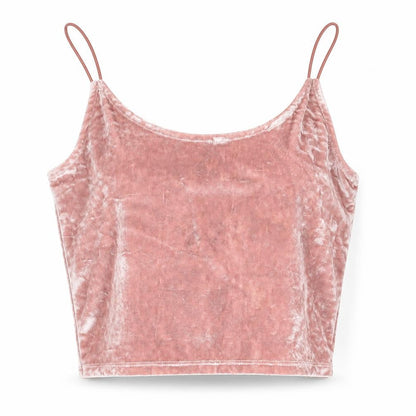 Womens UK Size XS H&M Pink Cropped Tank