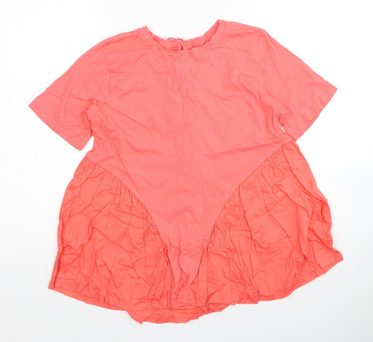 Womens UK Size 12 Pep&Co Pink Basic Blouse
