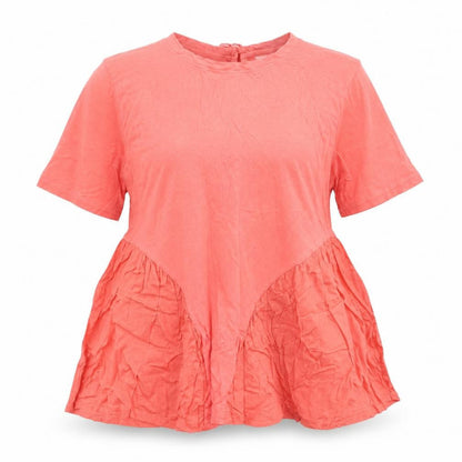 Womens UK Size 12 Pep&Co Pink Basic Blouse