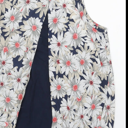 Womens UK Size 8 Dorothy Perkins White Basic Tank
