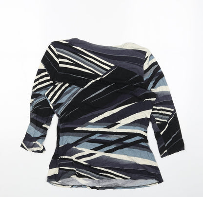 Womens UK Size 12 Wallis Blue Basic Blouse