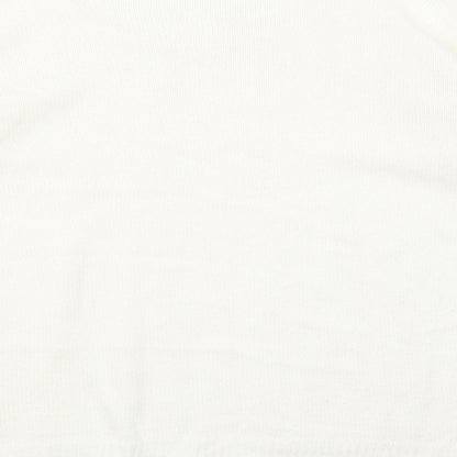 Womens UK Size M Select White Pullover Jumper