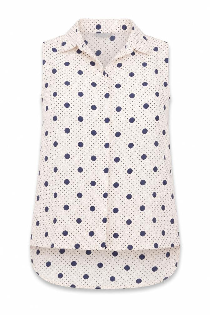 Womens UK Size 8 Dorothy Perkins Beige Basic Blouse