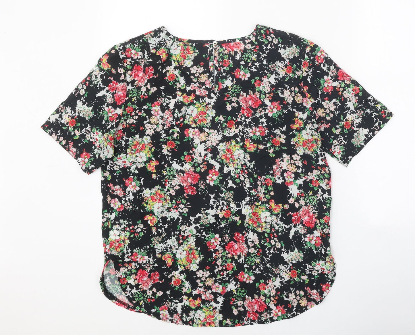 Womens UK Size 12 Therapy Multicoloured Basic T-Shirt