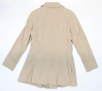 Womens UK Size 12 NEXT Brown Overcoat